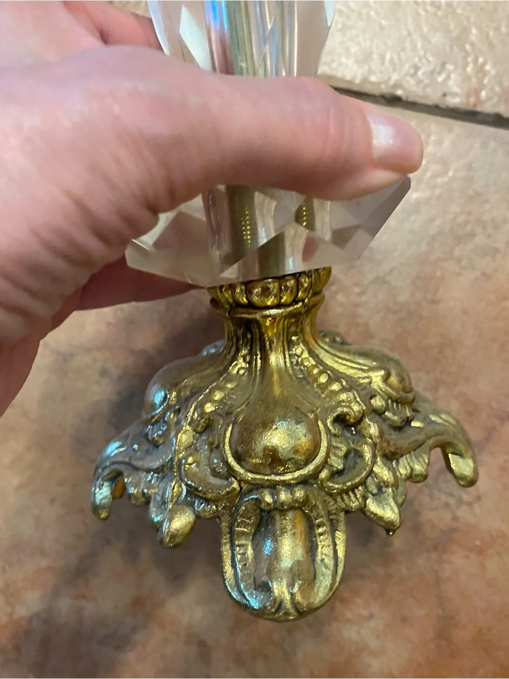 Vintage Hollywood Regency Mid Century Candlesticks